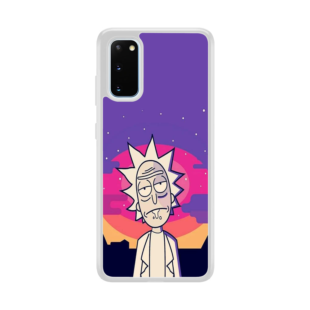 Rick and Morty Night Face Samsung Galaxy S20 Case