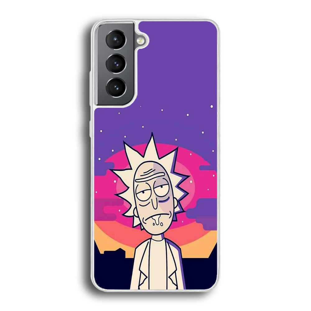 Rick and Morty Night Face Samsung Galaxy S21 Plus Case