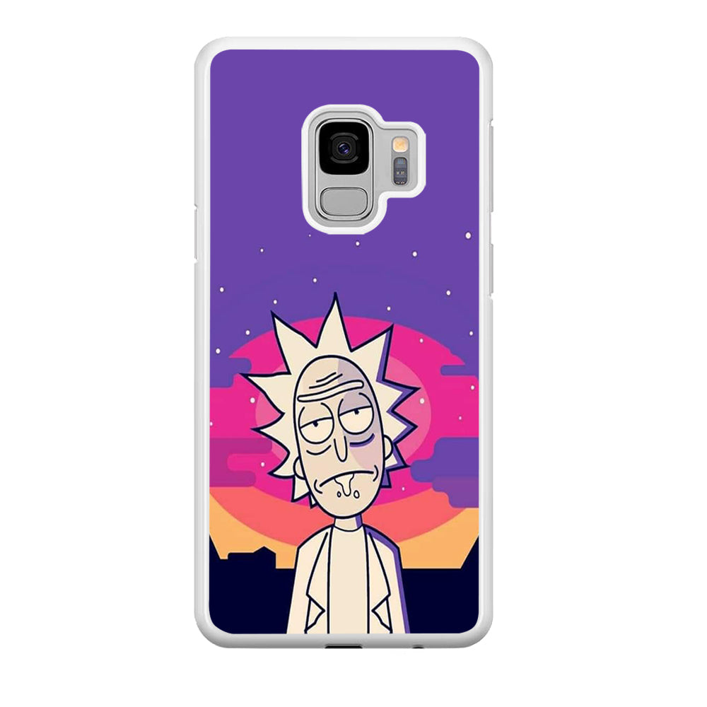 Rick and Morty Night Face Samsung Galaxy S9 Case