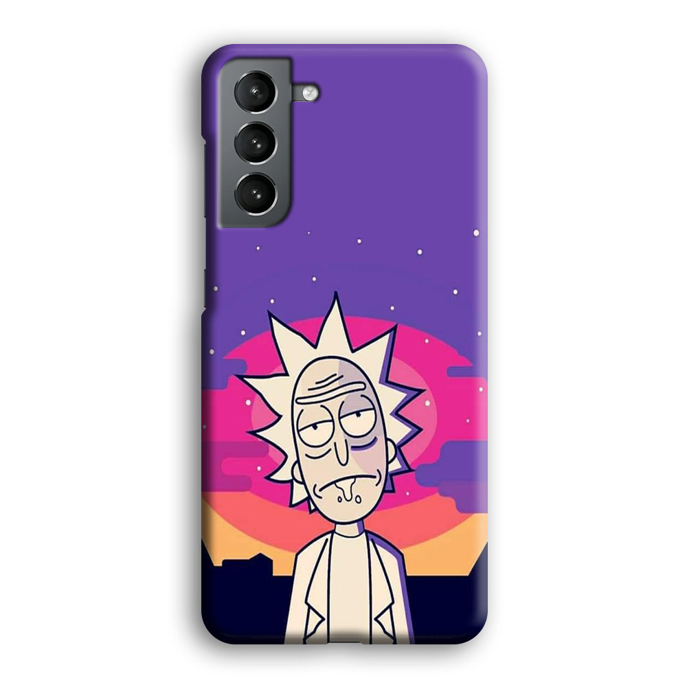 Rick and Morty Night Face Samsung Galaxy S21 Plus Case