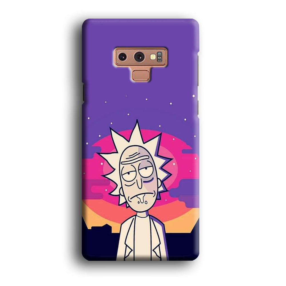 Rick and Morty Night Face Samsung Galaxy Note 9 Case