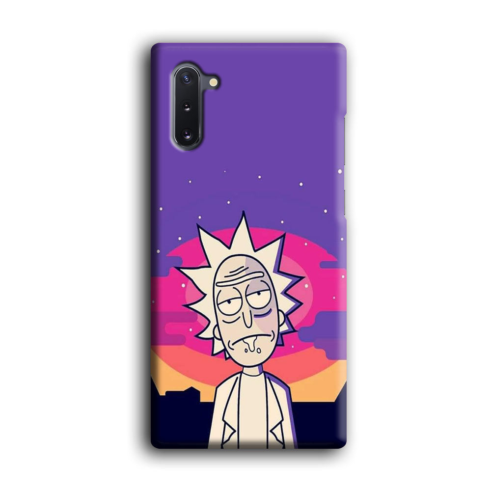 Rick and Morty Night Face Samsung Galaxy Note 10 Case