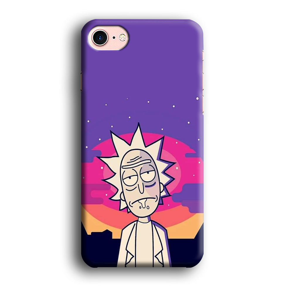 Rick and Morty Night Face iPhone 7 Case