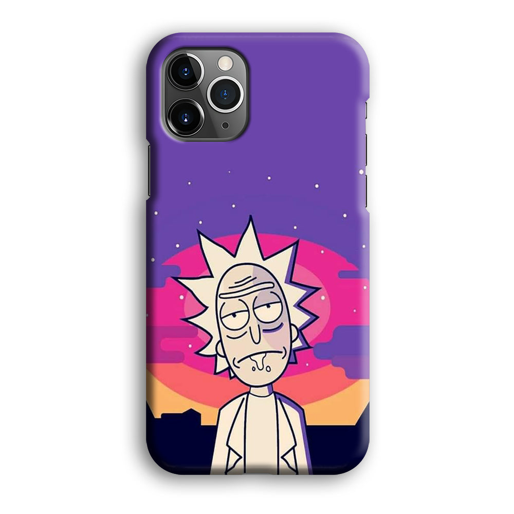 Rick and Morty Night Face iPhone 12 Pro Case