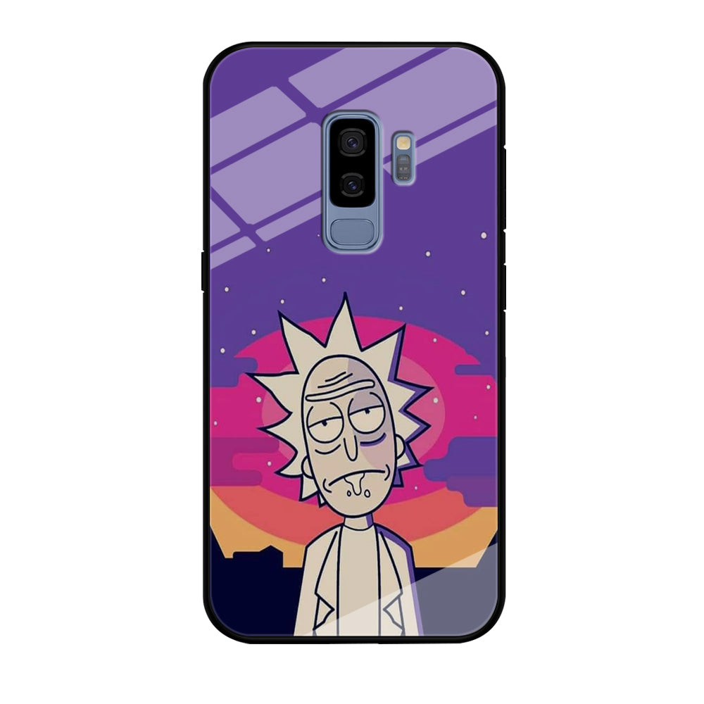 Rick and Morty Night Face Samsung Galaxy S9 Plus Case