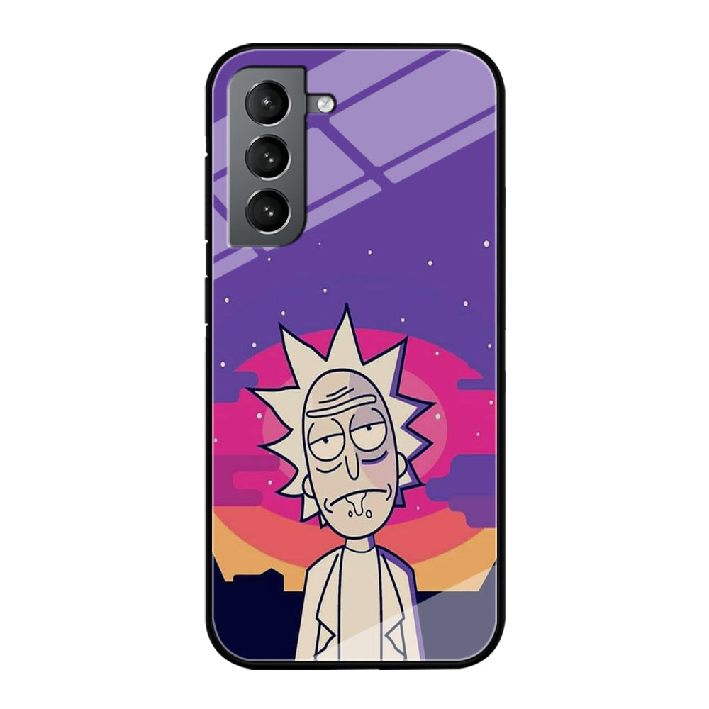 Rick and Morty Night Face Samsung Galaxy S21 Case