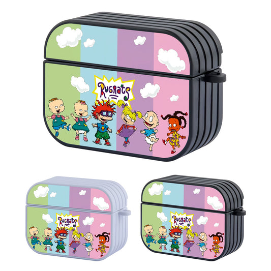 Rugrats The Dancing Baby Hard Plastic Case Cover For Apple Airpods Pro