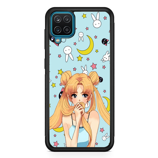 Sailor Moon Day to Relax Samsung Galaxy A12 Case