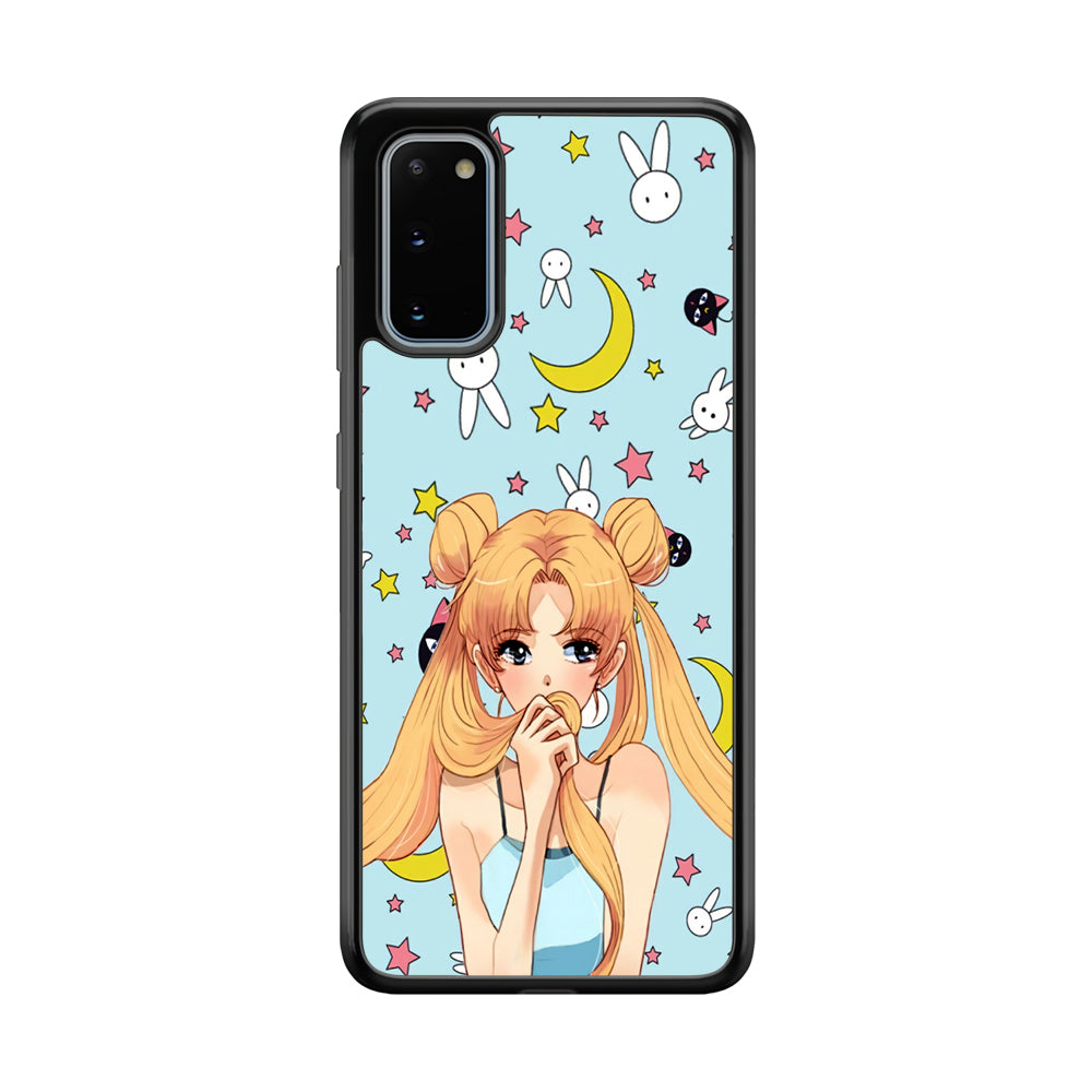 Sailor Moon Day to Relax Samsung Galaxy S20 Case