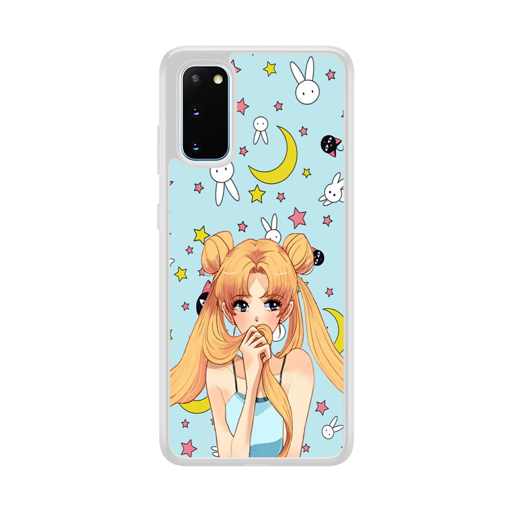 Sailor Moon Day to Relax Samsung Galaxy S20 Case