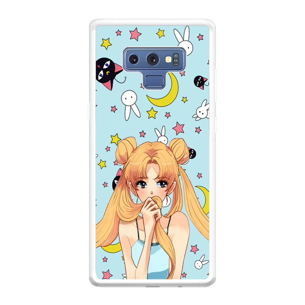 Sailor Moon Day to Relax Samsung Galaxy Note 9 Case
