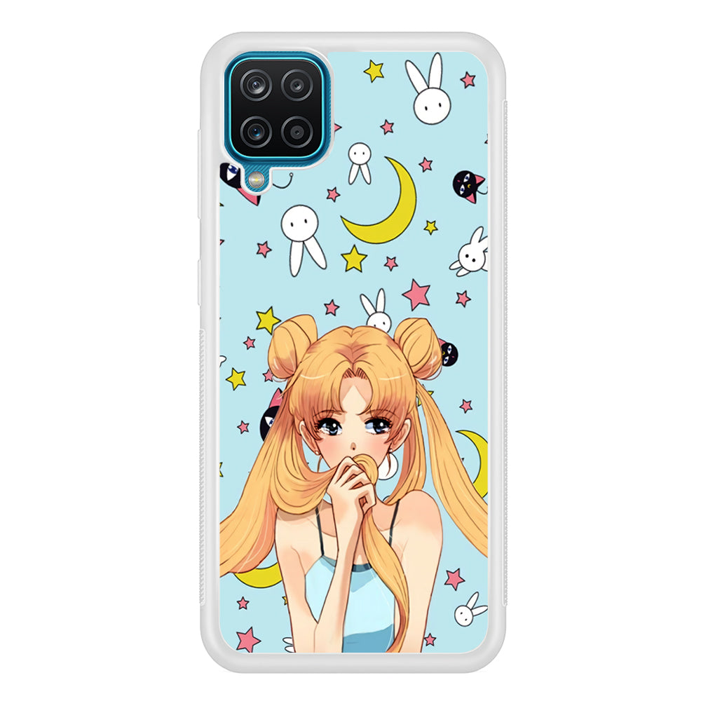 Sailor Moon Day to Relax Samsung Galaxy A12 Case