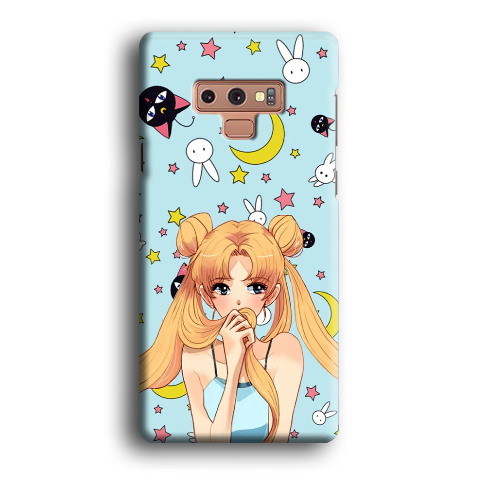 Sailor Moon Day to Relax Samsung Galaxy Note 9 Case