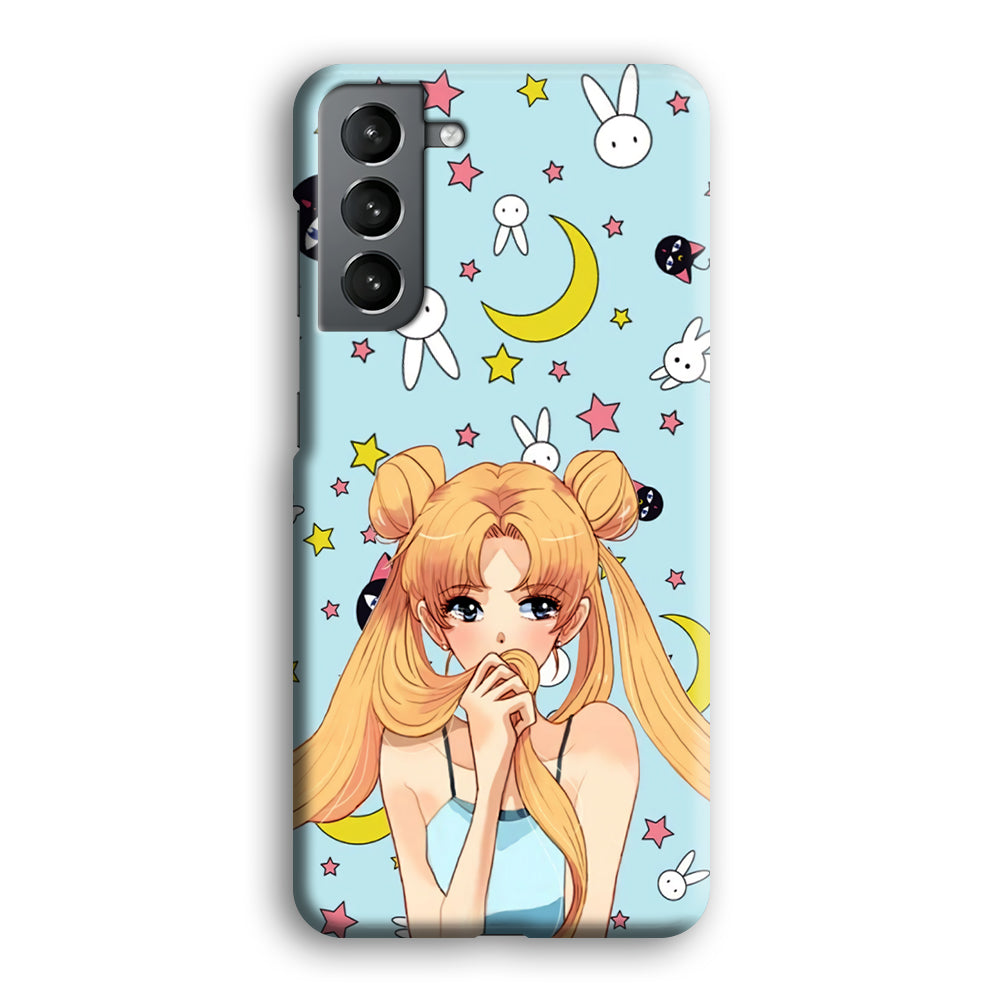 Sailor Moon Day to Relax Samsung Galaxy S21 Case