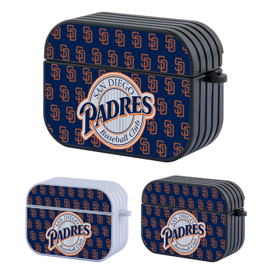 San Diego Padres Board of Prestige Hard Plastic Case Cover For Apple Airpods Pro