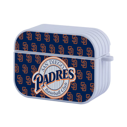 San Diego Padres Board of Prestige Hard Plastic Case Cover For Apple Airpods Pro