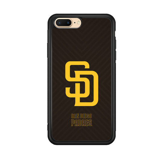 San Diego Padres Shape and Emblem iPhone 7 Plus Case