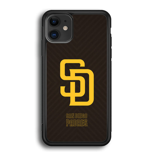 San Diego Padres Shape and Emblem iPhone 12 Case