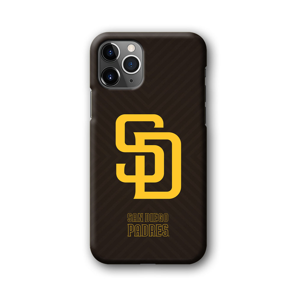 San Diego Padres Shape and Emblem iPhone 11 Pro Max Case