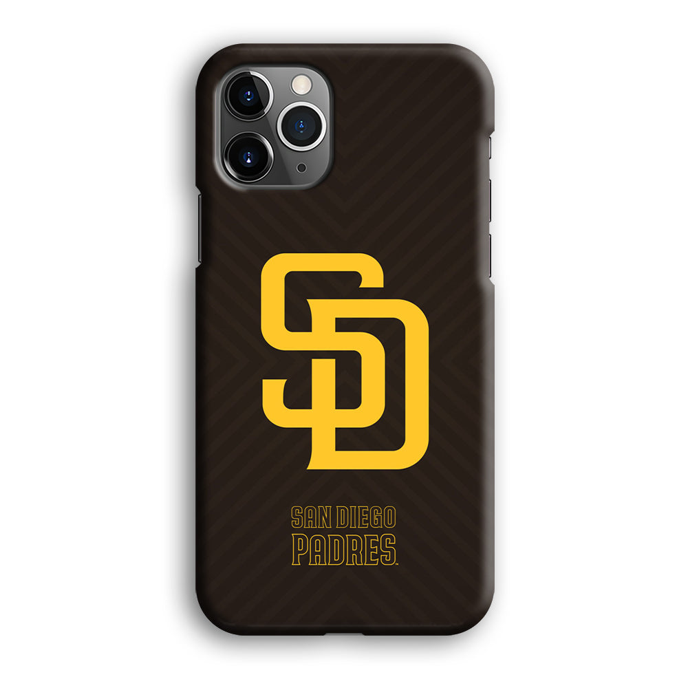 San Diego Padres Shape and Emblem iPhone 12 Pro Case