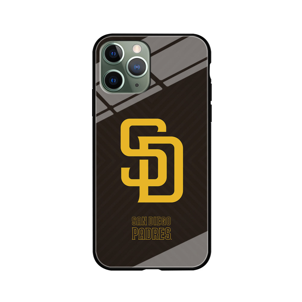 San Diego Padres Shape and Emblem iPhone 11 Pro Max Case