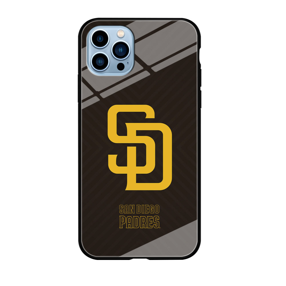 San Diego Padres Shape and Emblem iPhone 12 Pro Case