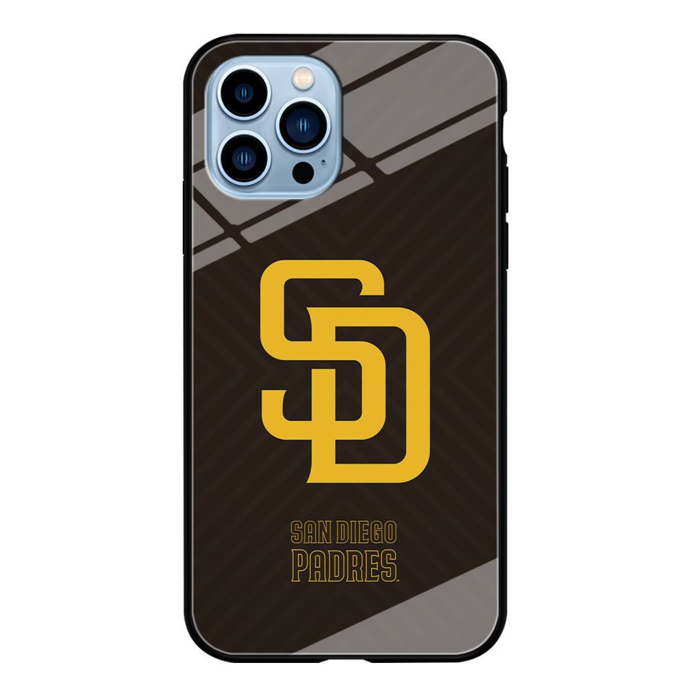 San Diego Padres Shape and Emblem iPhone 13 Pro Max Case