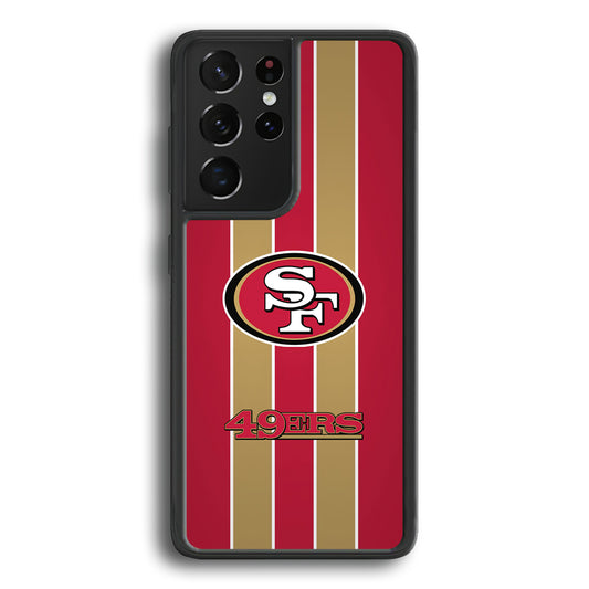 San Francisco 49ers Support for The Game Samsung Galaxy S21 Ultra Case