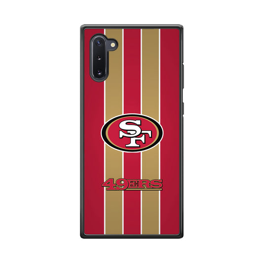 San Francisco 49ers Support for The Game Samsung Galaxy Note 10 Case