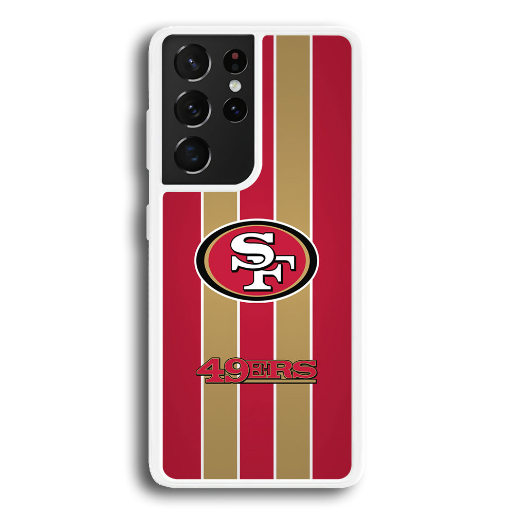 San Francisco 49ers Support for The Game Samsung Galaxy S21 Ultra Case