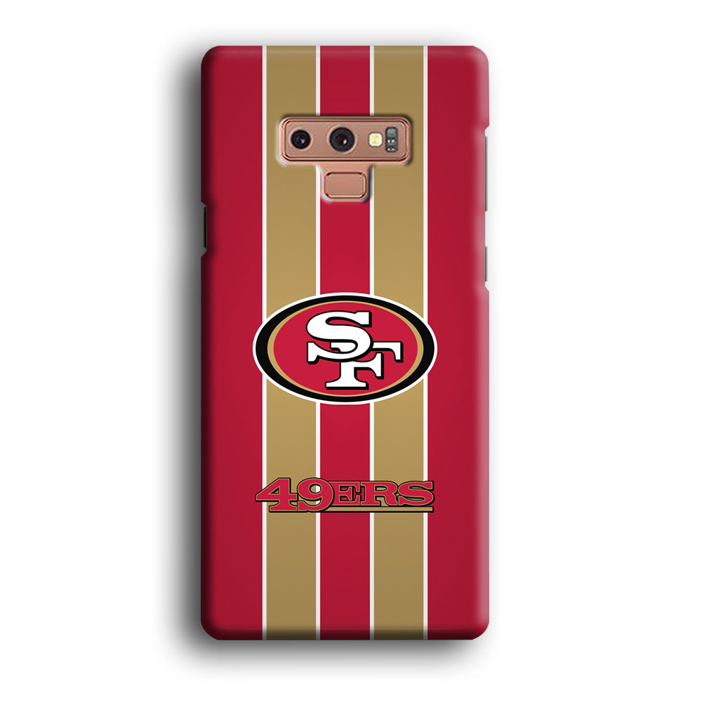 San Francisco 49ers Support for The Game Samsung Galaxy Note 9 Case