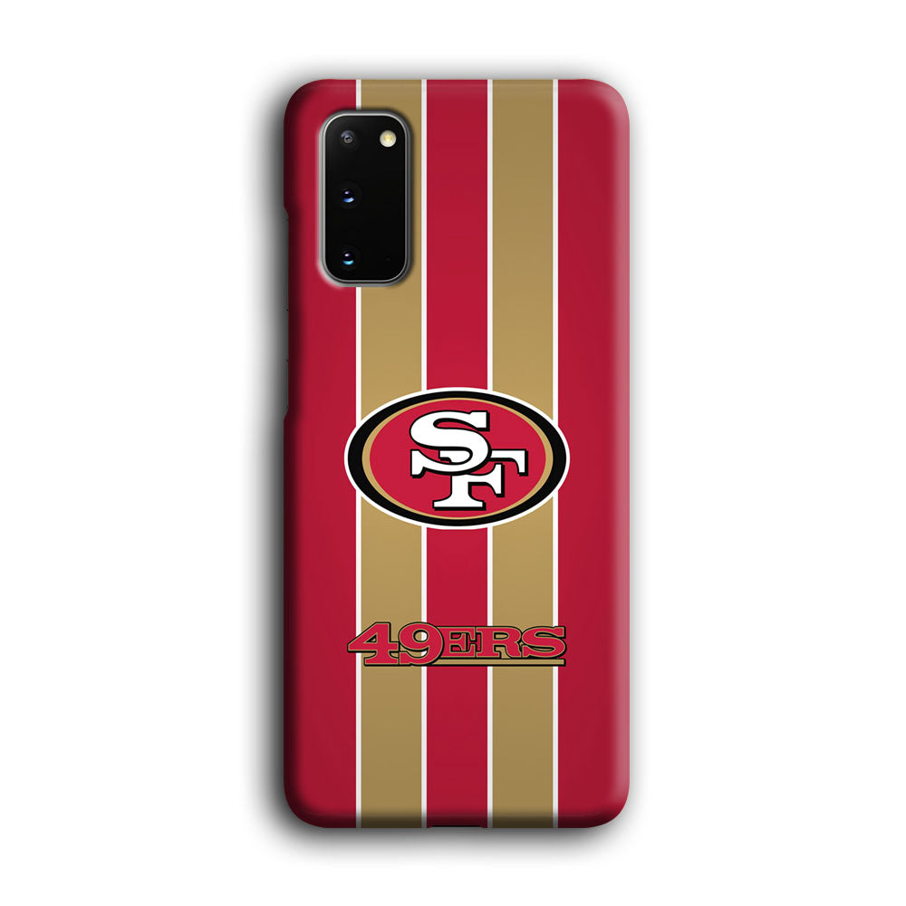 San Francisco 49ers Support for The Game Samsung Galaxy S20 Case