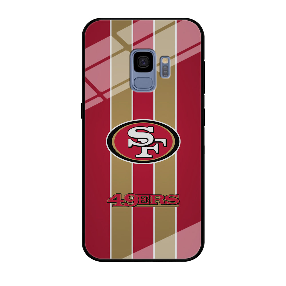 San Francisco 49ers Support for The Game Samsung Galaxy S9 Case