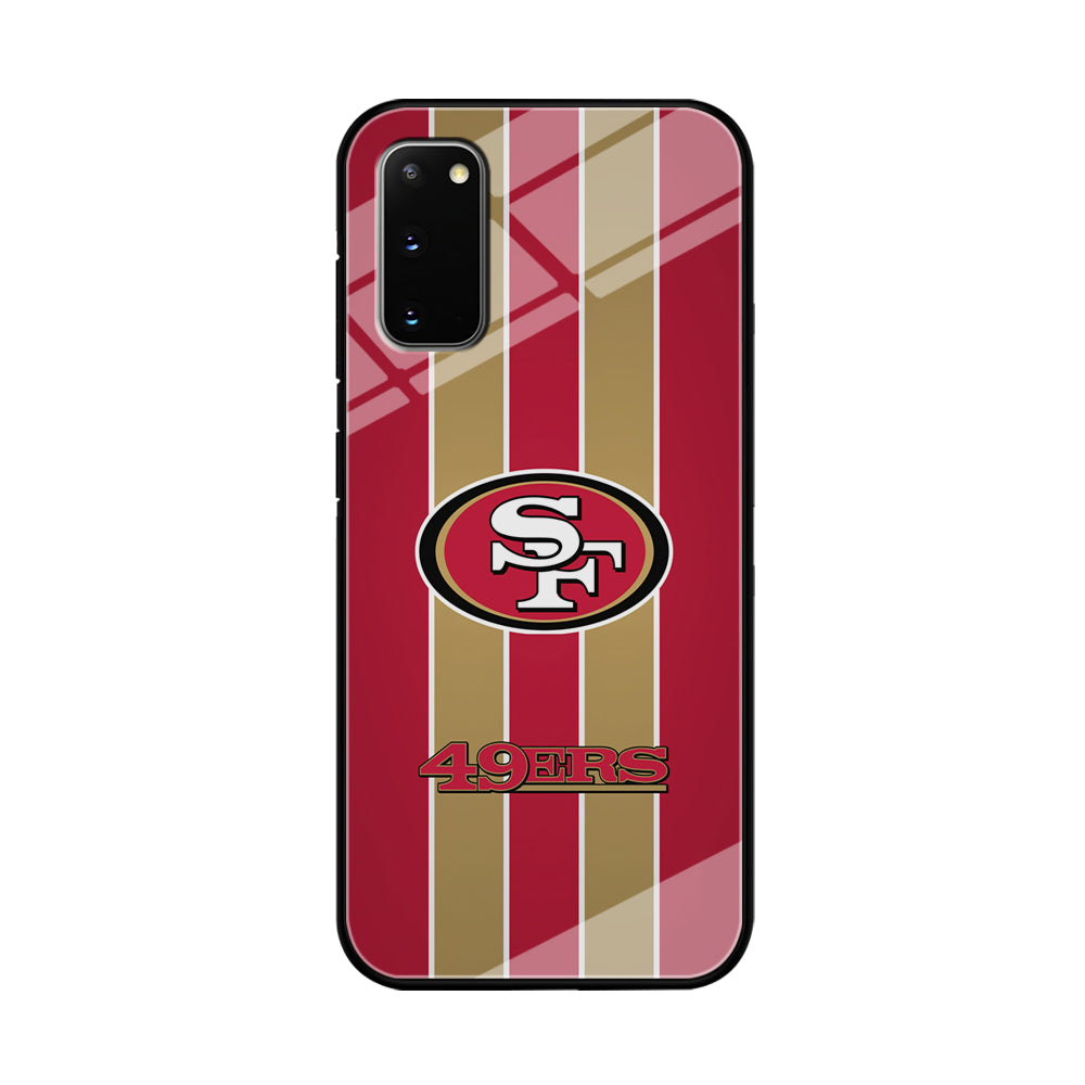 San Francisco 49ers Support for The Game Samsung Galaxy S20 Case