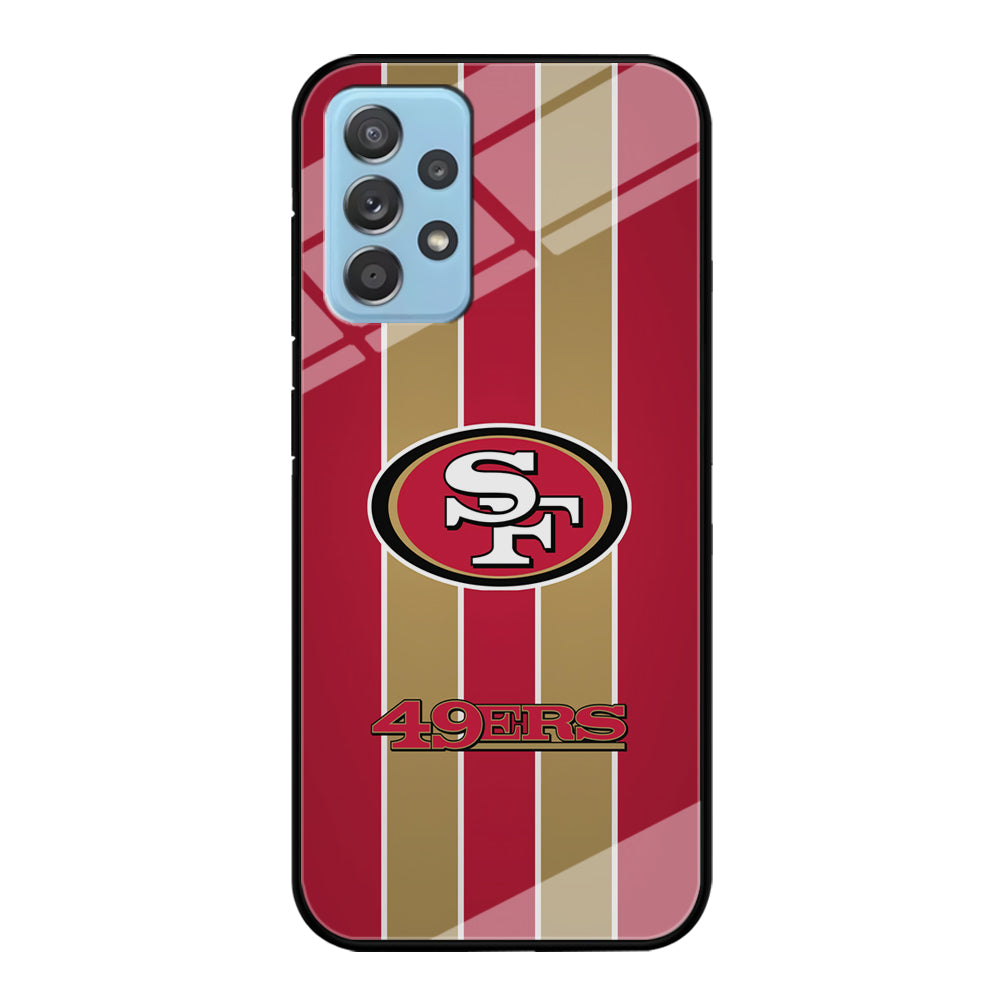 San Francisco 49ers Support for The Game Samsung Galaxy A72 Case