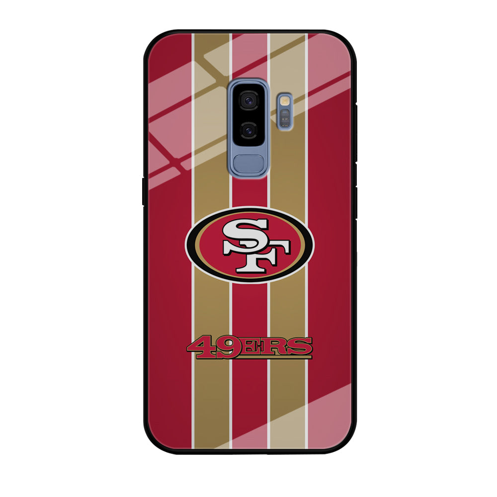 San Francisco 49ers Support for The Game Samsung Galaxy S9 Plus Case