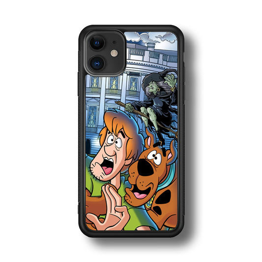 Scooby Doo Running From The Witch iPhone 11 Case