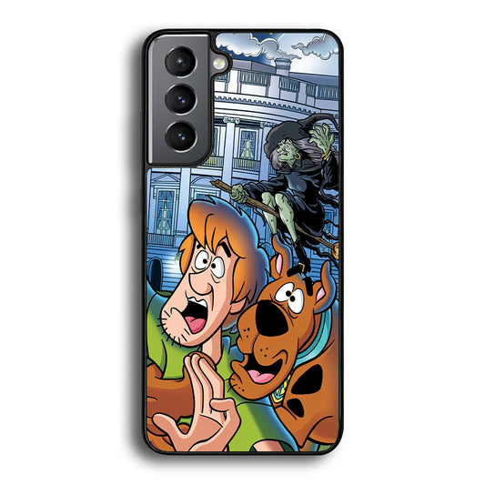Scooby Doo Running From The Witch Samsung Galaxy S21 Plus Case