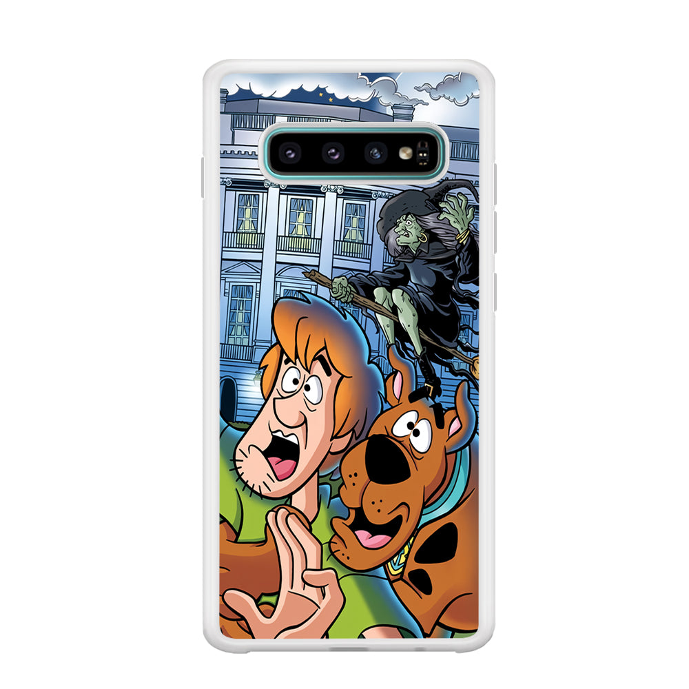 Scooby Doo Running From The Witch Samsung Galaxy S10 Plus Case