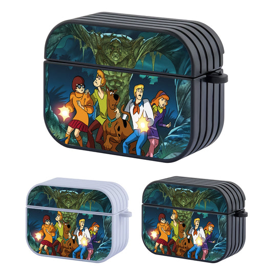 Scooby Doo Threats Come from Behind Hard Plastic Case Cover For Apple Airpods Pro