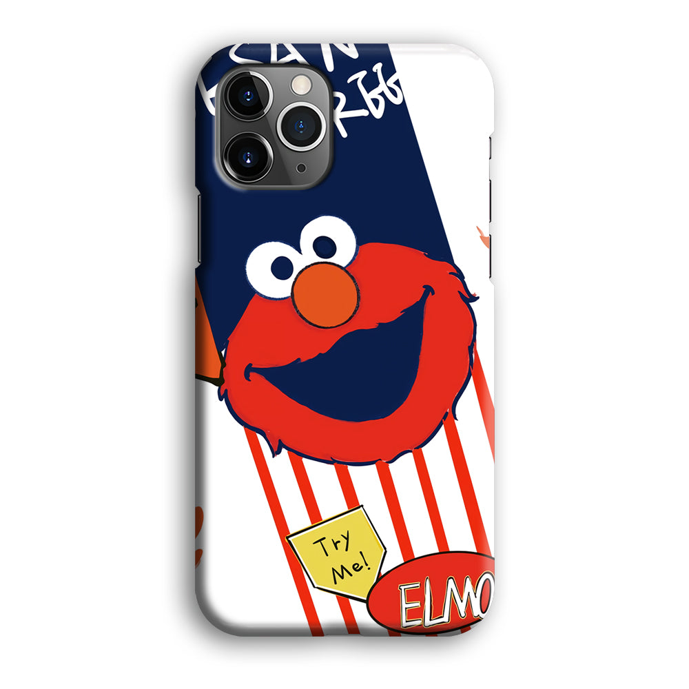 Sesame Street Elmo Jersey Theme iPhone 12 Pro Case