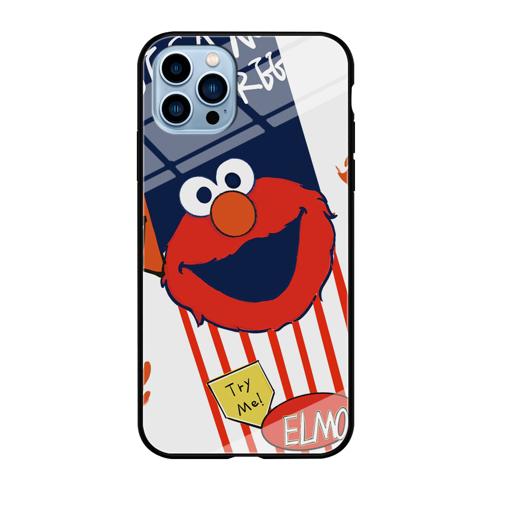 Sesame Street Elmo Jersey Theme iPhone 12 Pro Case
