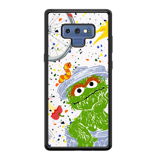 Sesame Street Grover Become Green Samsung Galaxy Note 9 Case