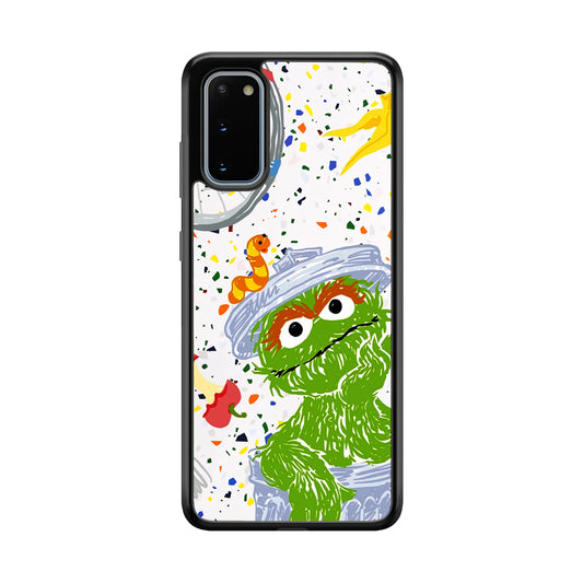 Sesame Street Grover Become Green Samsung Galaxy S20 Case