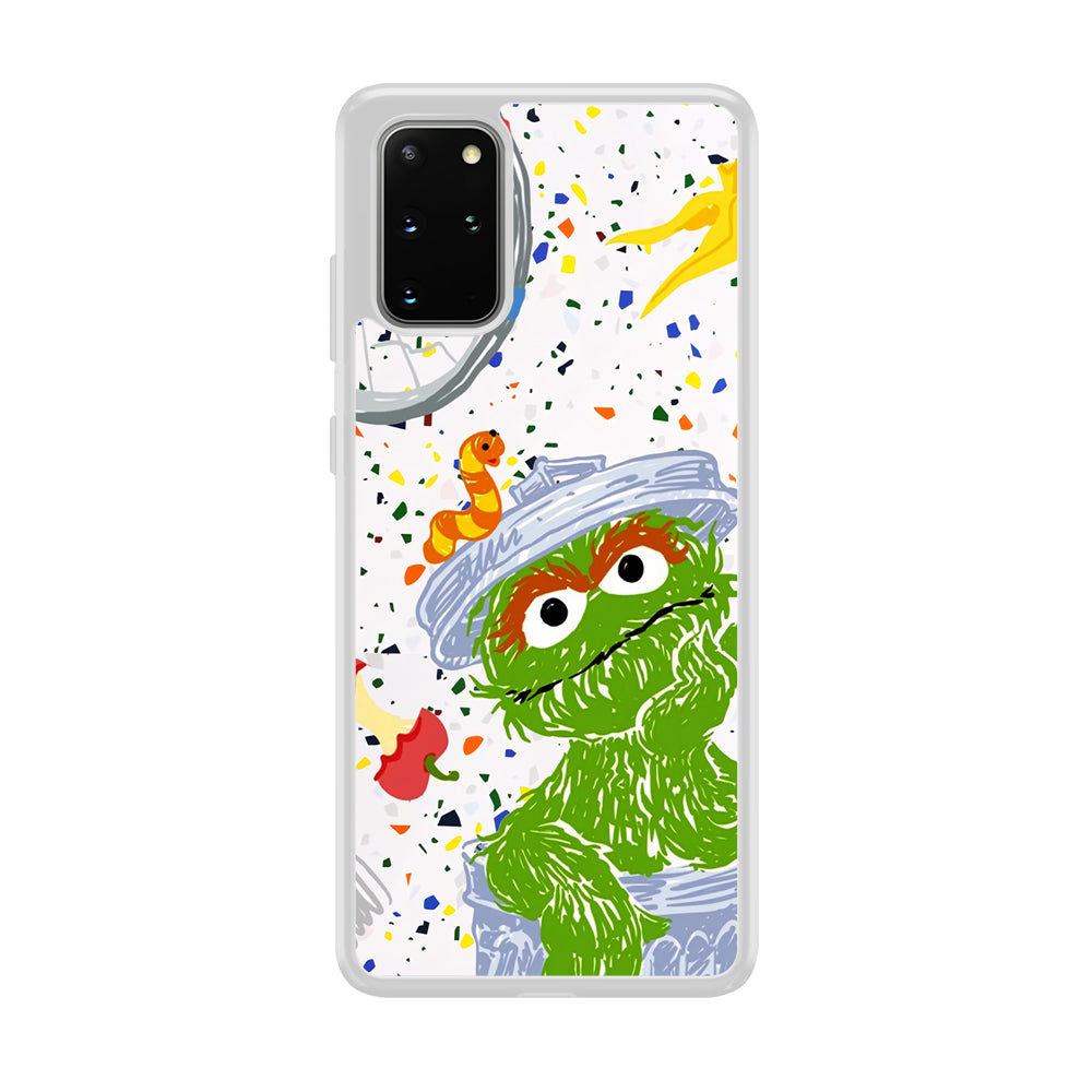 Sesame Street Grover Become Green Samsung Galaxy S20 Plus Case