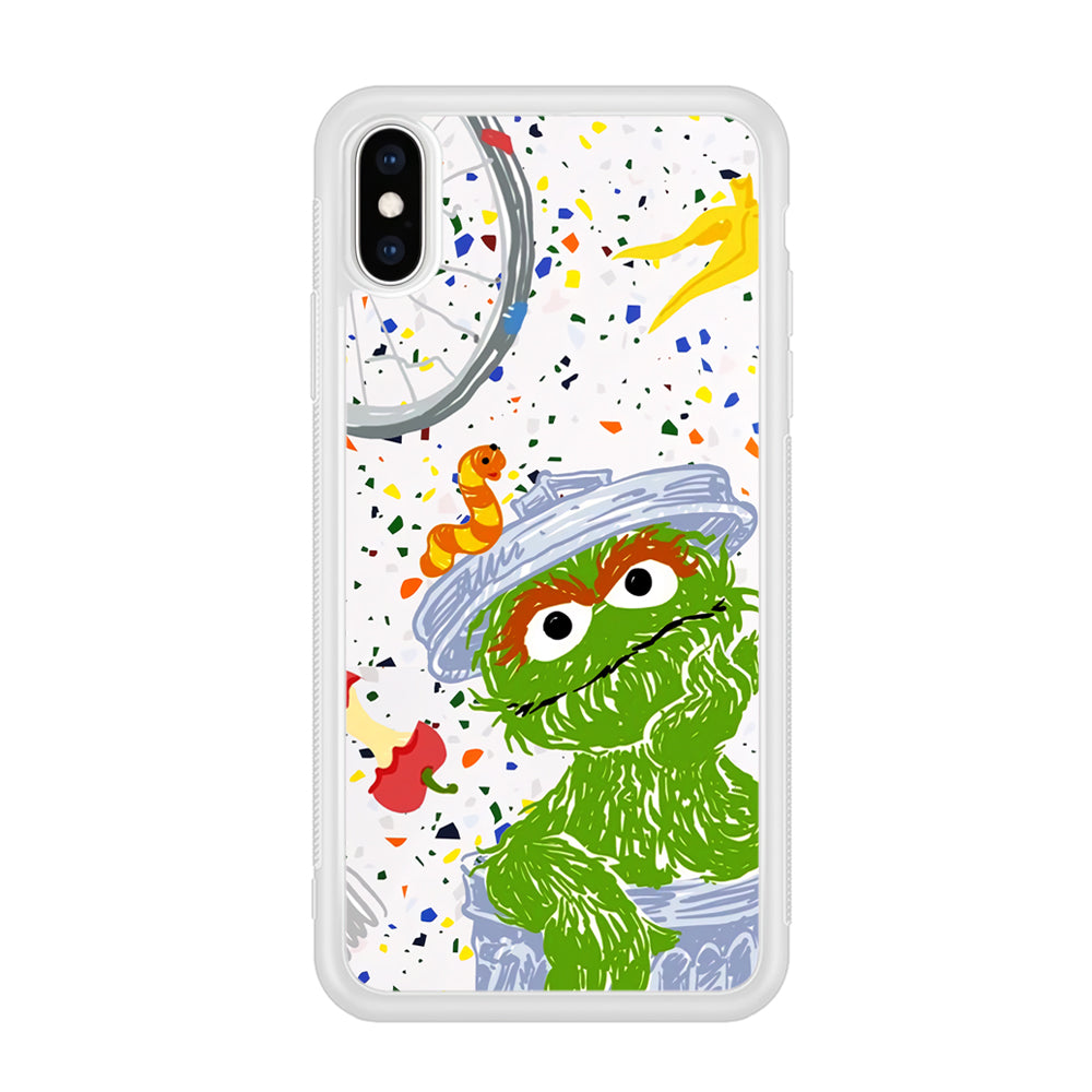 Sesame Street Grover Become Green iPhone Xs Max Case
