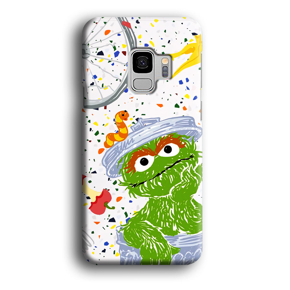 Sesame Street Grover Become Green Samsung Galaxy S9 Case