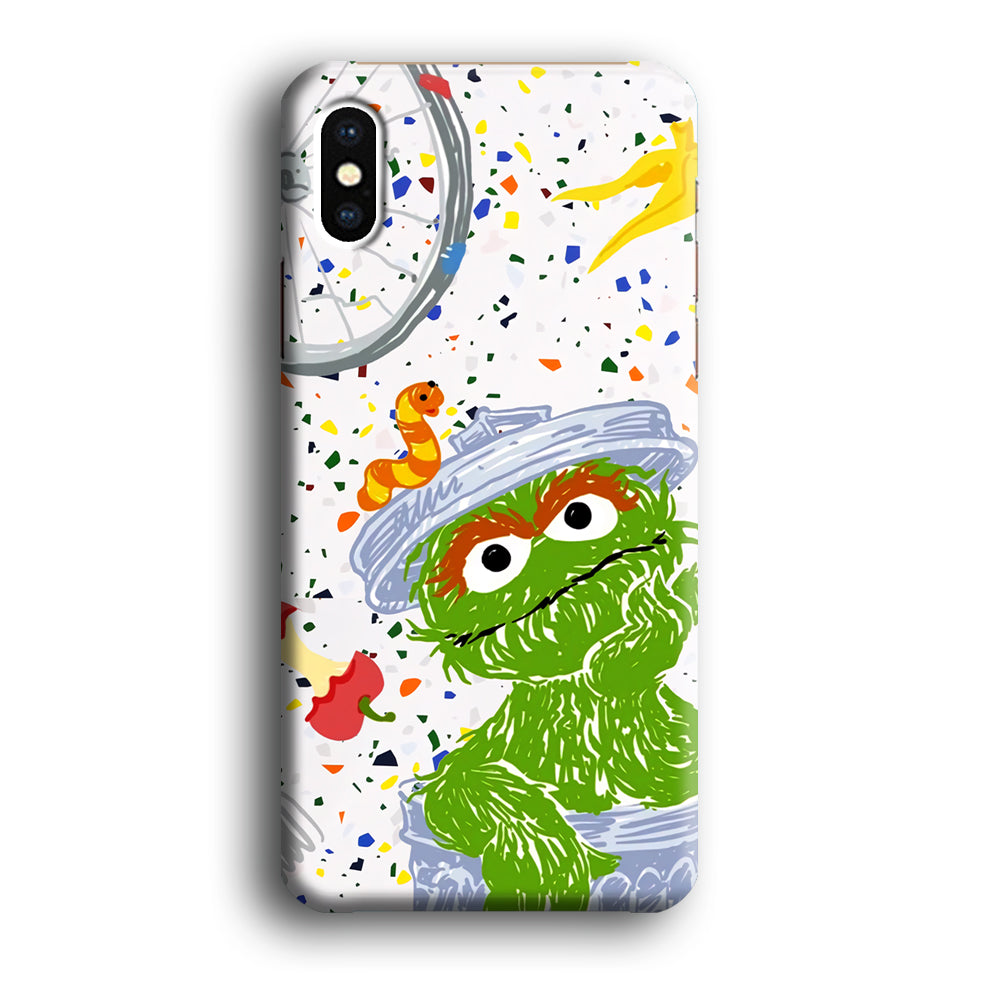Sesame Street Grover Become Green iPhone X Case