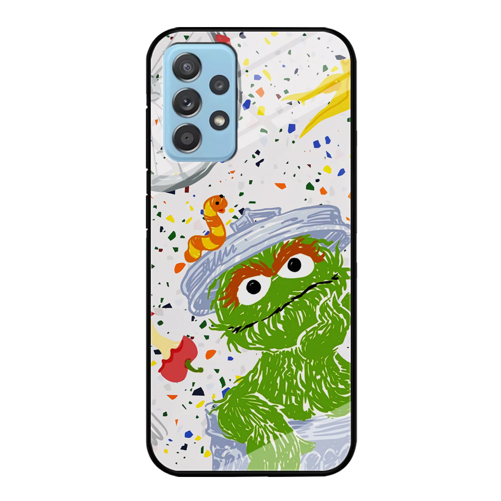 Sesame Street Grover Become Green Samsung Galaxy A52 Case