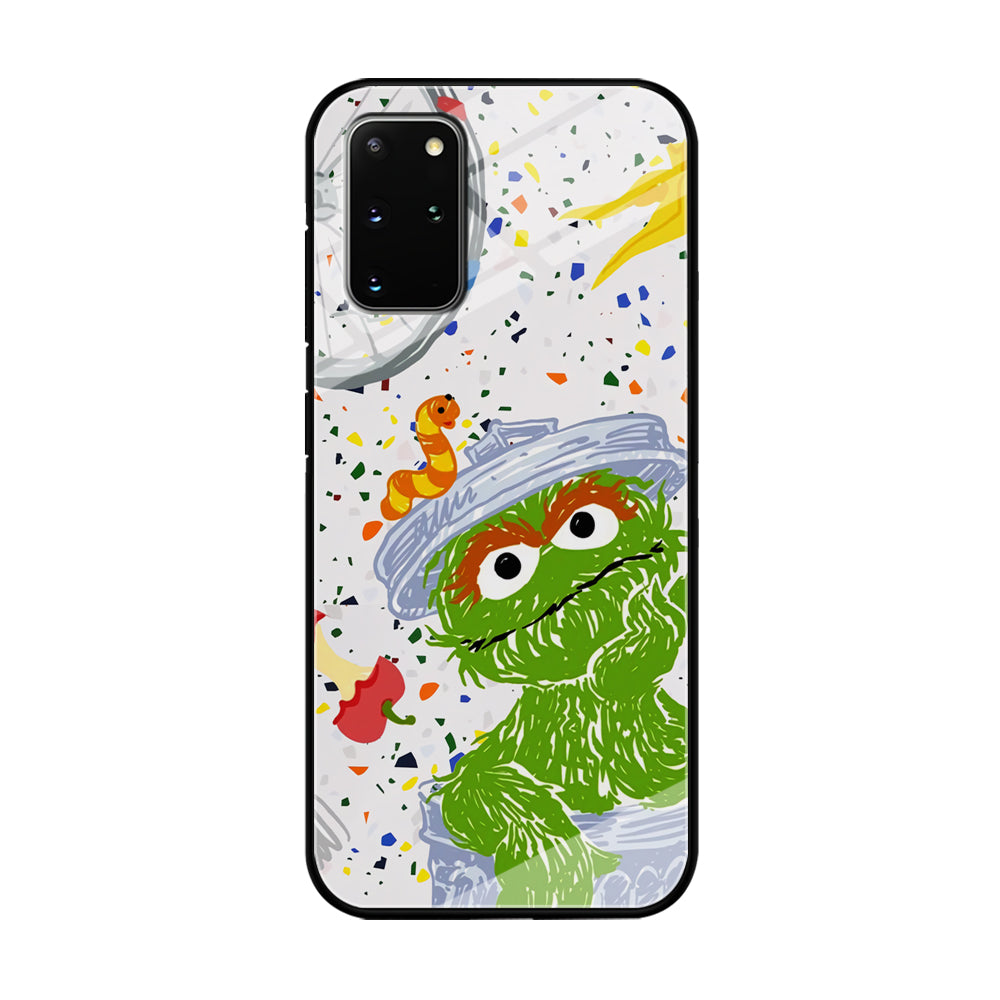 Sesame Street Grover Become Green Samsung Galaxy S20 Plus Case